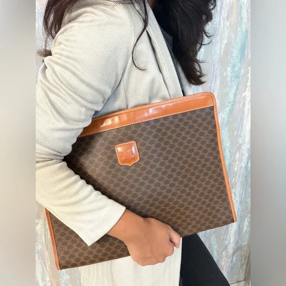 CELINE Macadam Portfolio document laptop holder - Picture 12 of 13